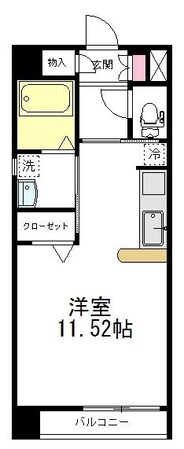 榴ケ岡駅 徒歩9分 2階の物件間取画像